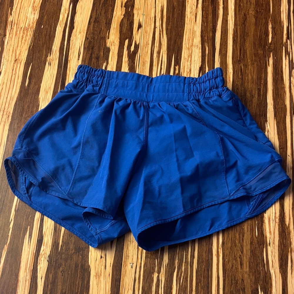 Lululemon Blue Shorts 4 in